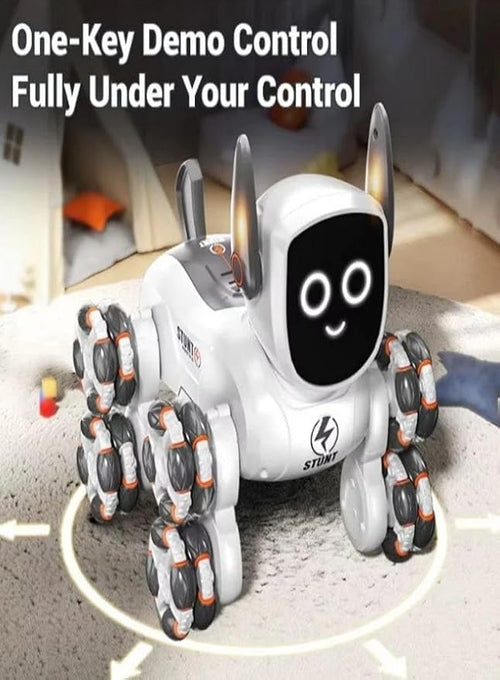 8‑Wheel Multi‑Functional RC Robot Dog
